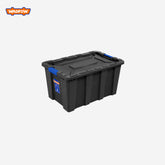 Wadfow 80Liters Stackable Plastic Container - Black WTB3380